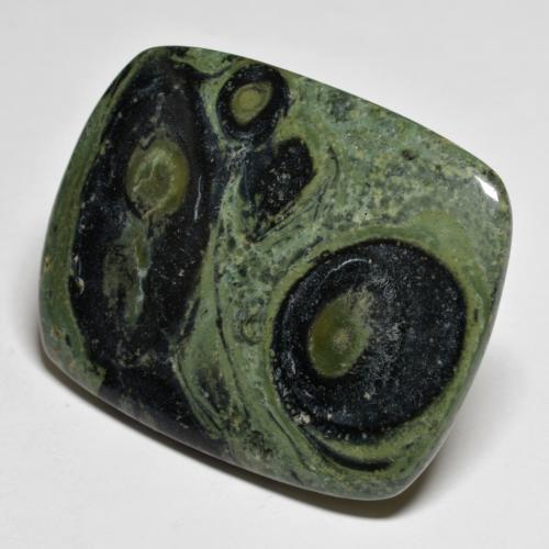40.44 ct Multicolor Jasper Stone, Natural Jasper in Cushion Cabochon Shape for Sale