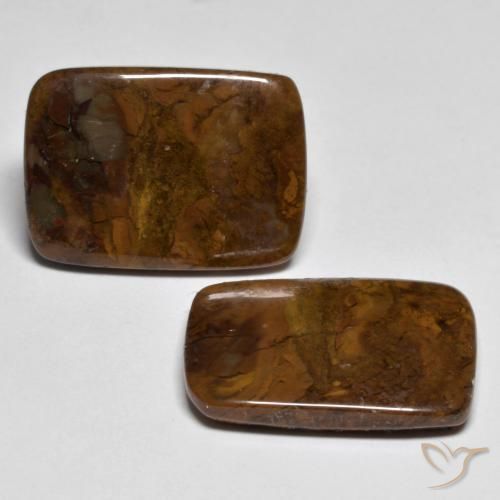 15.77ctw Natural Multicolor Jasper, Cushion, Opaque