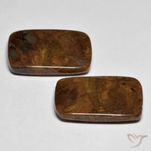 Jasper Gemstones in 18 x 13 mm (calibrated) Size for Sale, Jasper Stones in Multicolor Color