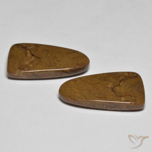 Jasper Gemstones in 21.3 x 12.3 mm Size for Sale, Jasper Stones in Multicolor Color