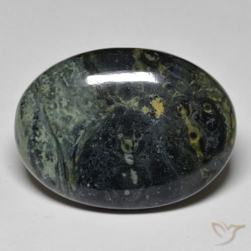34.00ct Natural Multicolor Jasper, Oval, Opaque