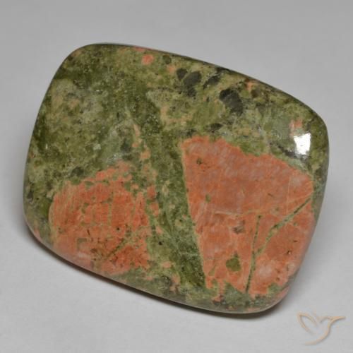 46.24ct Natural Multicolor Jasper, Cushion, Opaque