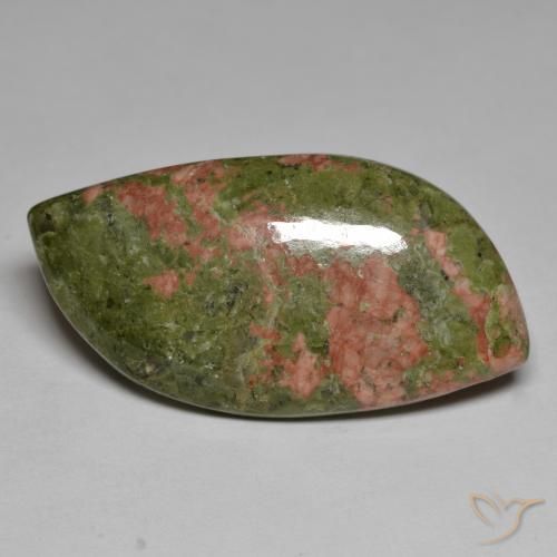 38.36 ct Multicolor Jasper Stone, Natural Jasper in Fancy Cabochon Shape for Sale
