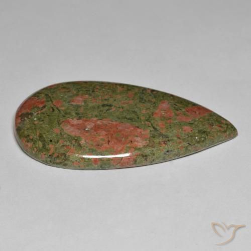 Jasper Gemstone in 40.5 x 23.8 mm Size for Sale, Jasper Stone in Multicolor Color
