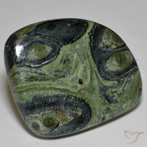 49.58 ct Multicolor Jasper Gemstone, Jasper Gem in Fancy Cabochon Shape for Sale.