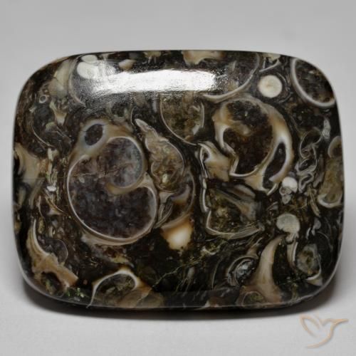 23.67 ct Multicolor Jasper Stone, Natural Jasper in Cushion Cabochon Shape for Sale