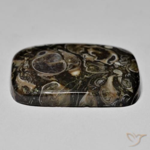Jasper Gemstone in 25.7 x 20 mm Size for Sale, Jasper Stone in Multicolor Color