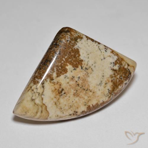 33.94 ct Multicolor Jasper Stone, Natural Jasper in Fancy Cabochon Shape for Sale