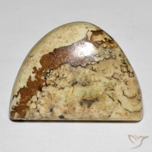 18.92 ct Multicolor Jasper Stone, Natural Jasper in Fancy Cabochon Shape for Sale