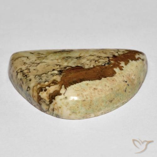 Jasper Gemstone in 25 x 18 mm (calibrated) Size for Sale, Jasper Stone in Multicolor Color
