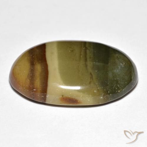 Jasper Gemstone in 25 x 18 mm (calibrated) Size for Sale, Jasper Stone in Multicolor Color