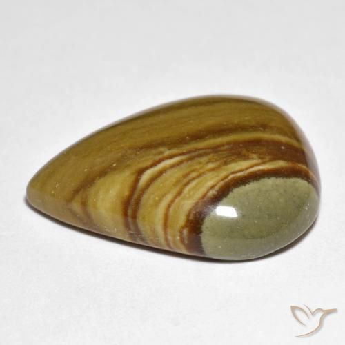 Jasper Gemstone in 22.5 x 17.8 mm Size for Sale, Jasper Stone in Multicolor Color