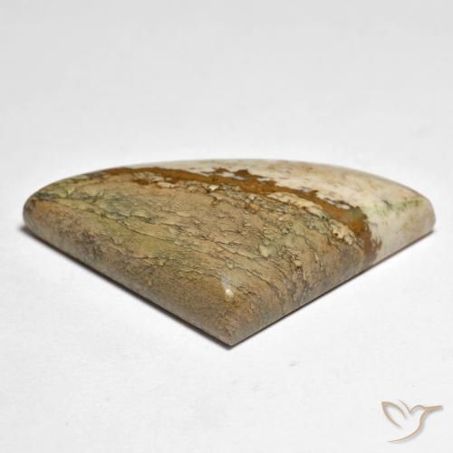 Jasper Gemstone in 33.1 x 19 mm Size for Sale, Jasper Stone in Multicolor Color