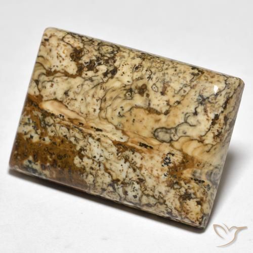 18.59ct Natural Multicolor Jasper, Baguette, Opaque, Photo A