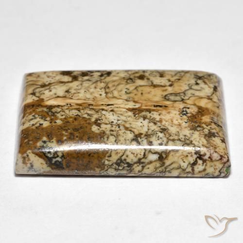 Jasper Gemstone in 23.5 x 16.4 mm Size for Sale, Jasper Stone in Multicolor Color