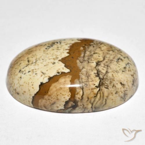 Jasper Gemstone in 25 x 18 mm (calibrated) Size for Sale, Jasper Stone in Multicolor Color