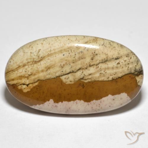 26.83ct Natural Multicolor Jasper, Oval, Opaque