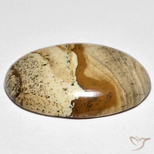 Jasper Gemstone in 27 x 20 mm (calibrated) Size for Sale, Jasper Stone in Multicolor Color