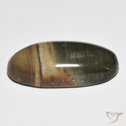 Jasper Gemstone in 23.6 x 11.9 mm Size for Sale, Jasper Stone in Multicolor Color