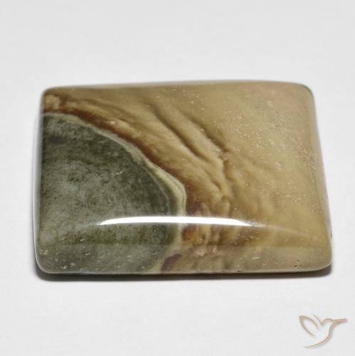 Jasper Gemstone in 21.9 x 20.4 mm Size for Sale, Jasper Stone in Multicolor Color
