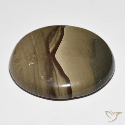 Jasper Gemstone in 37.8 mm Size for Sale, Jasper Stone in Multicolor Color