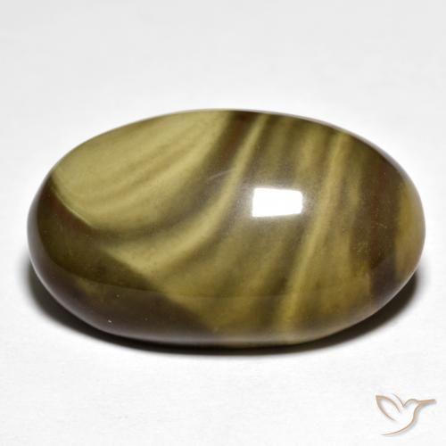 19.44ct Natural Multicolor Jasper, Oval, Opaque