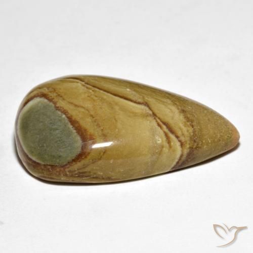 Jasper Gemstone in 32.2 x 20 mm Size for Sale, Jasper Stone in Multicolor Color