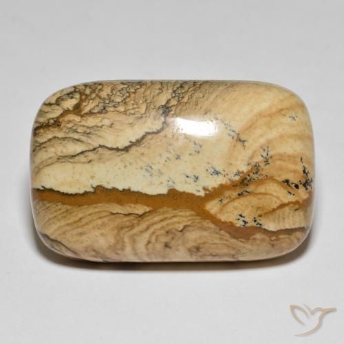 62.57ct Natural Multicolor Jasper, Cushion, Opaque