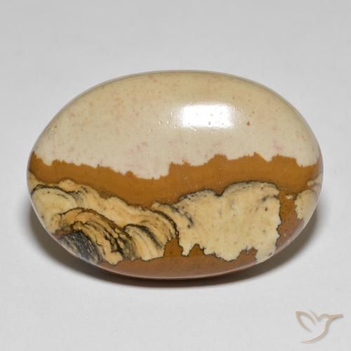 53.62ct Natural Multicolor Jasper, Oval, Opaque