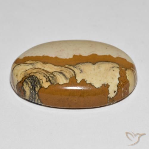Jasper Gemstone in 33.4 x 23.7 mm Size for Sale, Jasper Stone in Multicolor Color