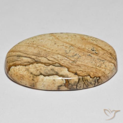 Jasper Gemstone in 36.7 x 25.6 mm Size for Sale, Jasper Stone in Multicolor Color