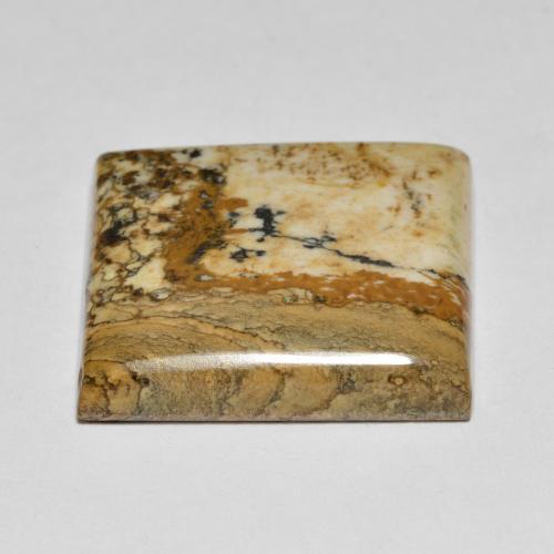 Jasper Gemstone in 22.4 x 21.8 mm Size for Sale, Jasper Stone in Multicolor Color