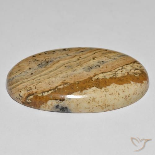 Jasper Gemstone in 37.8 x 23.6 mm Size for Sale, Jasper Stone in Multicolor Color