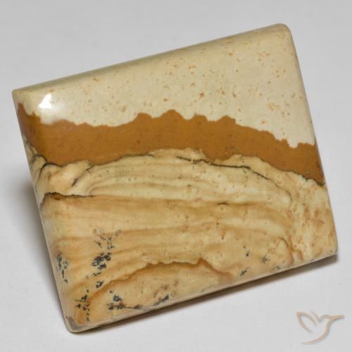 42.90 ct Multicolor Jasper Stone, Natural Jasper in Baguette Cabochon Shape for Sale