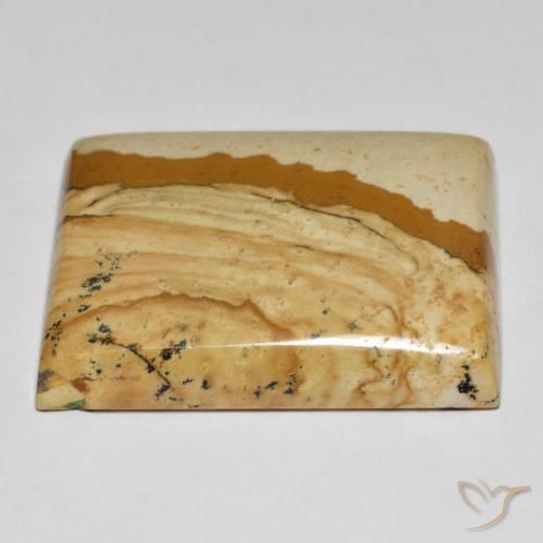 Jasper Gemstone in 28.5 x 24 mm Size for Sale, Jasper Stone in Multicolor Color