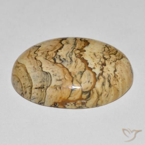 Jasper Gemstone in 25.5 x 20.4 mm Size for Sale, Jasper Stone in Multicolor Color