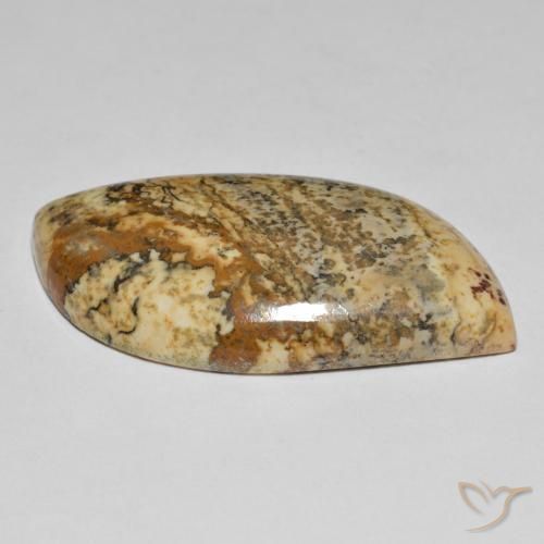 Jasper Gemstone in 34 x 19.6 mm Size for Sale, Jasper Stone in Multicolor Color