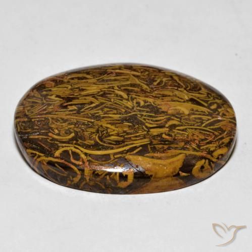 Jasper Gemstone in 33.1 x 26.2 mm Size for Sale, Jasper Stone in Multicolor Color