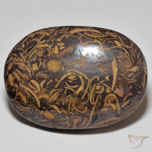 75.13ct Natural Multicolor Jasper, Oval, Opaque