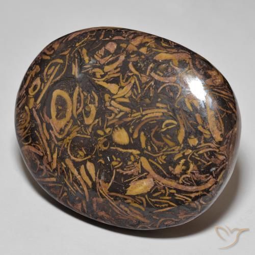 86.58ct Natural Multicolor Jasper, Oval, Opaque