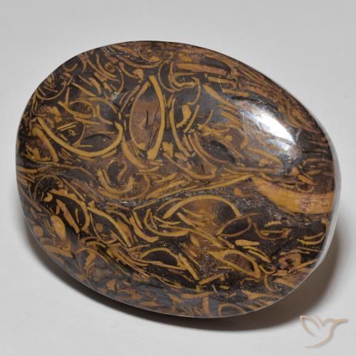 91.29 ct Multicolor Jasper Stone, Natural Jasper in Oval Cabochon Shape for Sale