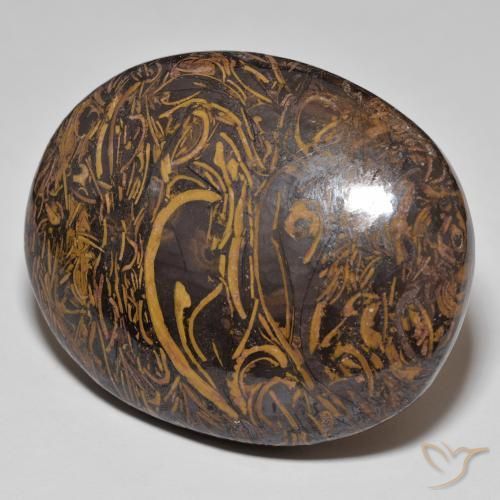 120.47 ct Multicolor Jasper Stone, Natural Jasper in Oval Cabochon Shape for Sale