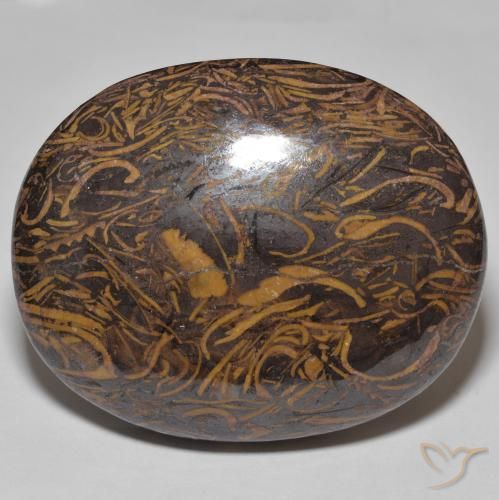 81.97 ct Multicolor Jasper Stone, Natural Jasper in Oval Cabochon Shape for Sale