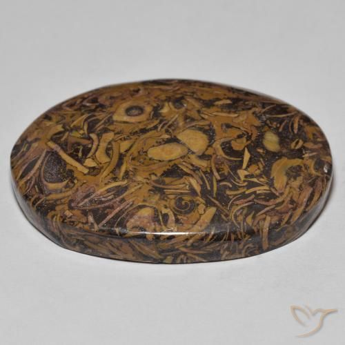 Jasper Gemstone in 35.1 x 27.6 mm Size for Sale, Jasper Stone in Multicolor Color
