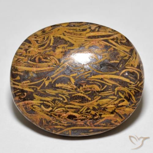 46.21ct Natural Multicolor Jasper, Oval, Opaque