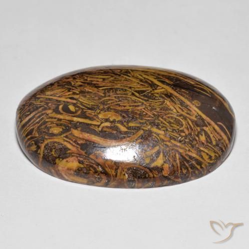 Jasper Gemstone in 32.2 x 22.9 mm Size for Sale, Jasper Stone in Multicolor Color