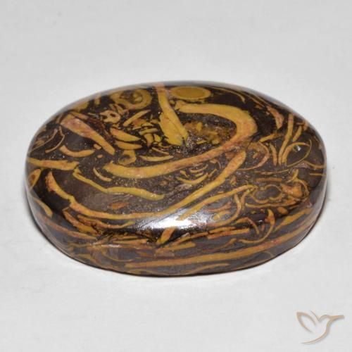 Jasper Gemstone in 30.2 x 22.9 mm Size for Sale, Jasper Stone in Multicolor Color