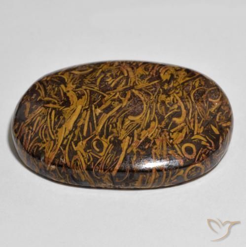 Jasper Gemstone in 33.6 x 25.7 mm Size for Sale, Jasper Stone in Multicolor Color