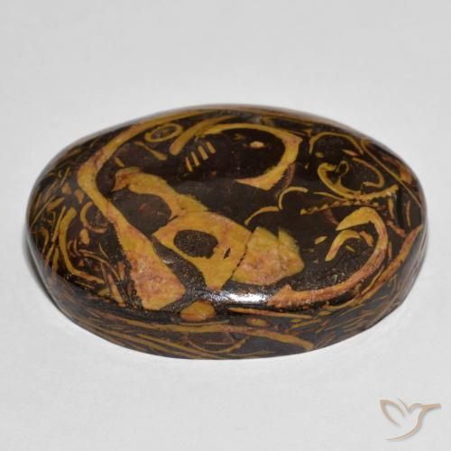 Jasper Gemstone in 33 x 31 mm Size for Sale, Jasper Stone in Multicolor Color