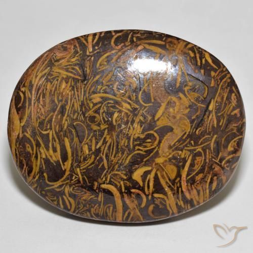 94.83ct Natural Multicolor Jasper, Oval, Opaque, Photo A
